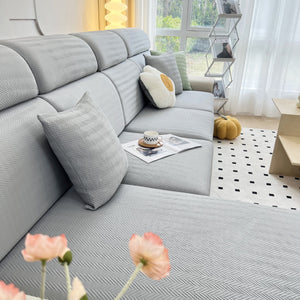 Cooling Stretchy Replacement Couch Cushion Covers for Sectional, Individual Couch Seat Cushion Covers