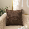 Pack of 1 Velvet Home Decoration Throw Pillow  (With 450g Insert ) size 18"x18"