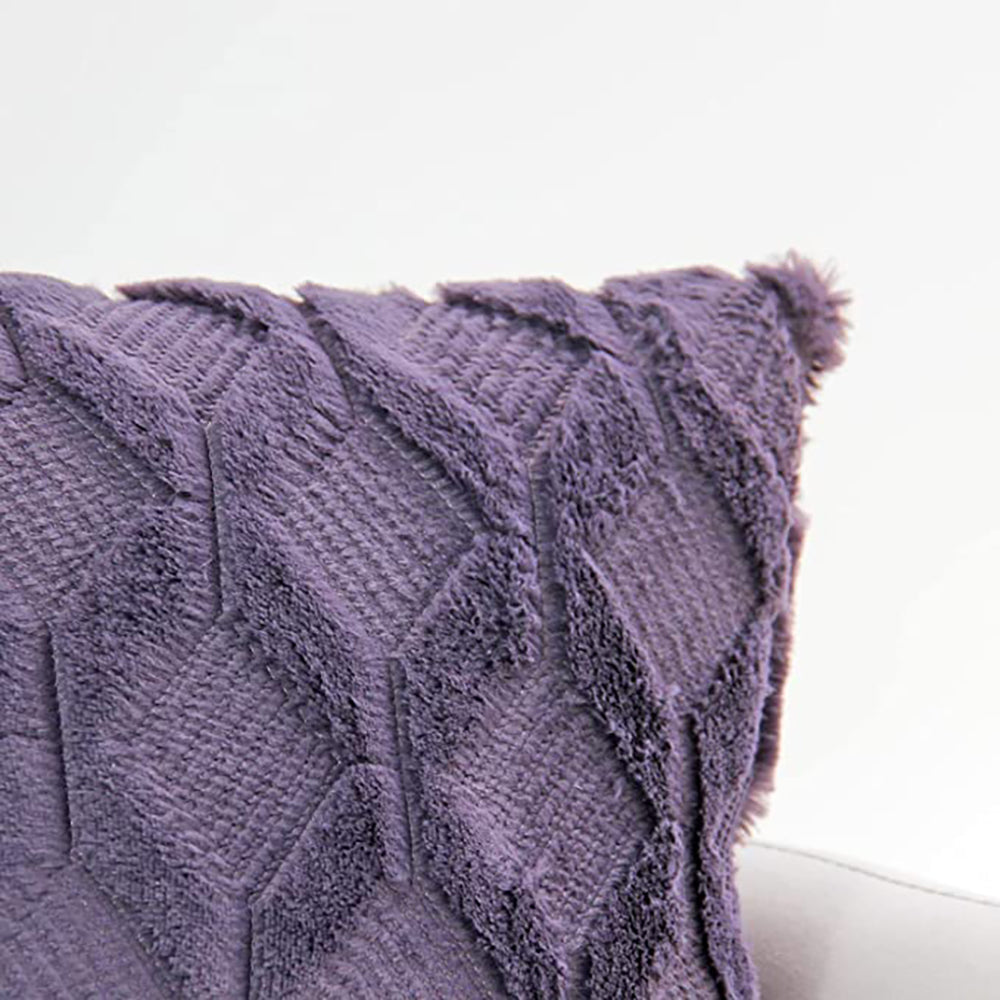 Crossline-shaped Plush Throw Pillow (With Insert)