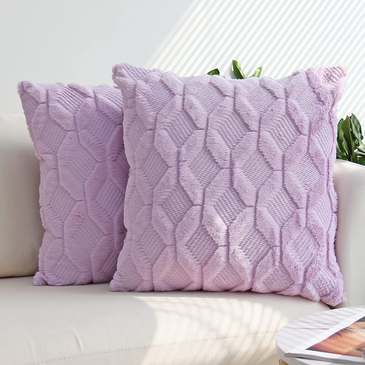 Pack of 1 Throw Pillow Wide Variety of Colors size 18"x18", 12"x20" with insert