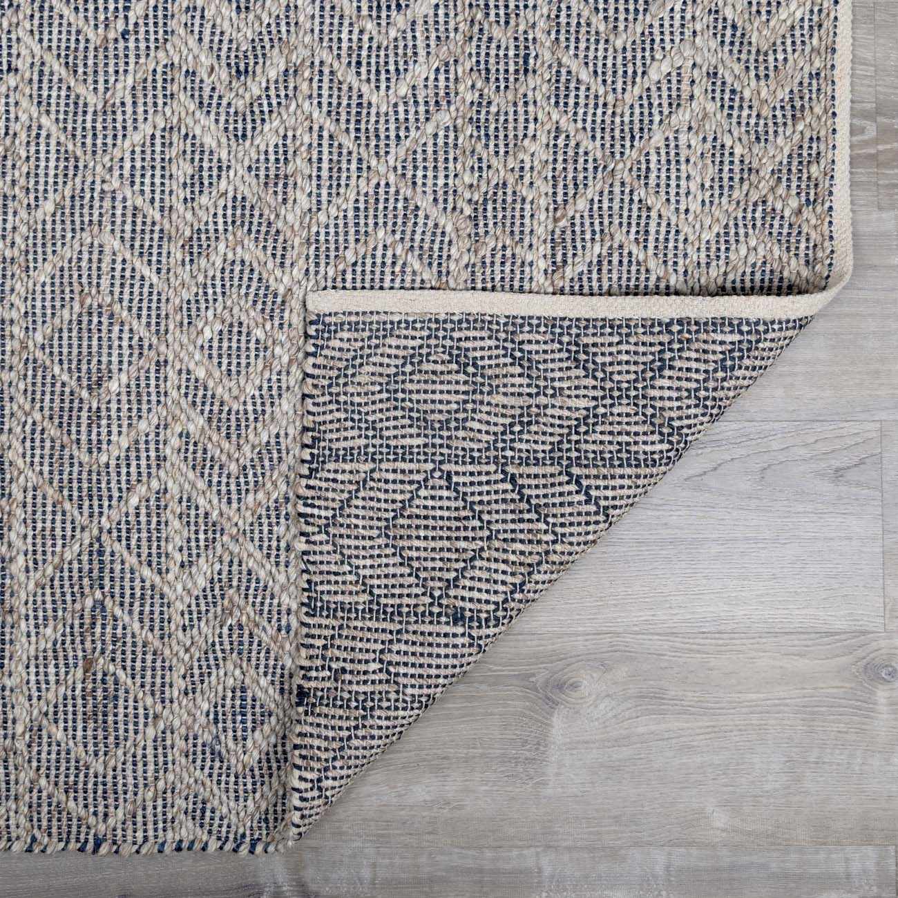 Ironia Handmade Faux Silk Rug - Clearance