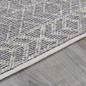 Ironia Handmade Faux Silk Rug - Clearance
