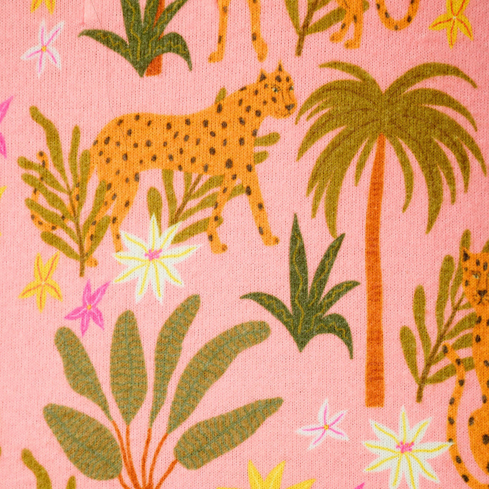 In the Jungle Leopard Safari Short PJ Set