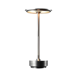 Modern Brass Cone LED Rechargeable Table Lamp Cordless USB-C