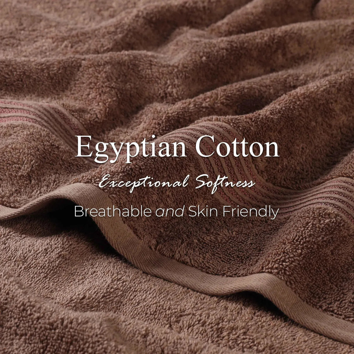 Heritage Egyptian Cotton Plush Thick Absorbent Bath Towel Set of 2 - Egyptian Cotton Bath Towel by Superior Brand