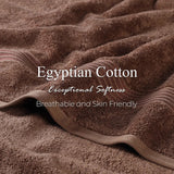Heritage Egyptian Cotton Plush Thick Absorbent Bath Towel Set of 2 - Egyptian Cotton Bath Towel by Superior Brand