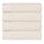 Honeycomb Textured Waffle Border Cotton Bath Towels, Set of 4 - Bath Towel by Superior Brand