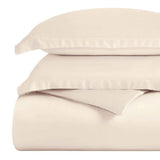 Egyptian Cotton 300 Thread Count Solid Luxury Duvet Cover Set - Egyptian Cotton Duvet Cover Set by Superior Brand