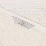 Honeycomb Textured Waffle Border Cotton Bath Towels, Set of 4 - Bath Towel by Superior Brand