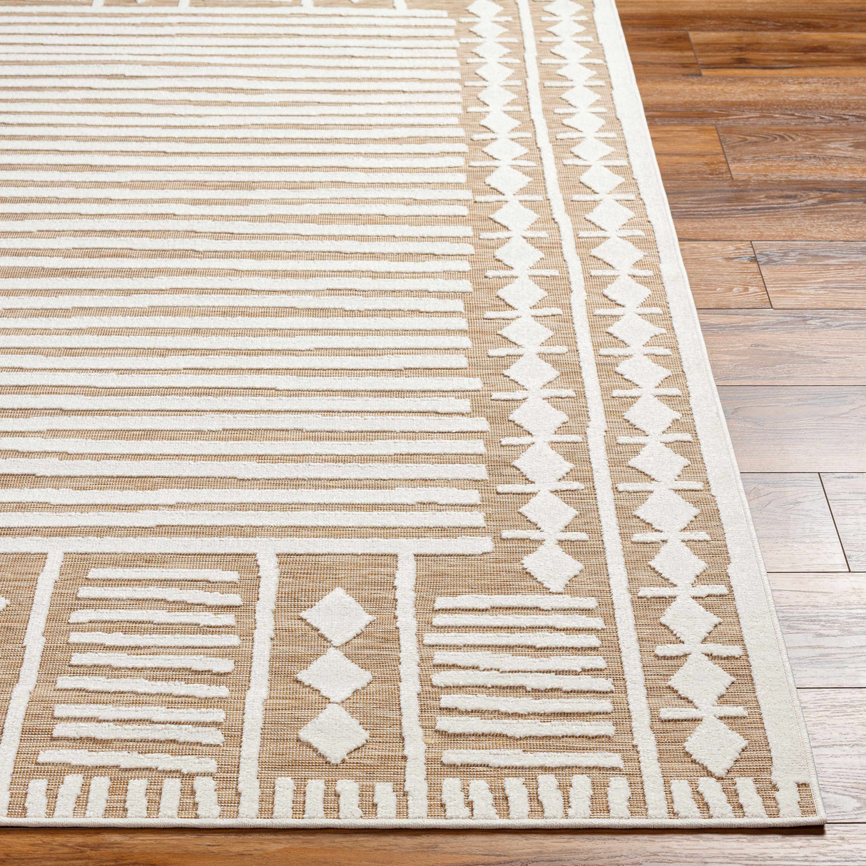 Jalaud 3D Outdoor Area Rug - Clearance