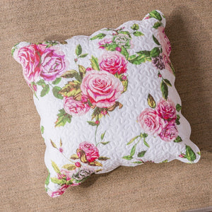 DaDa Bedding Bed in a Bag Bundle Set - Romantic Roses Lovely Blooming Floral Bedding Set (JHW-879)