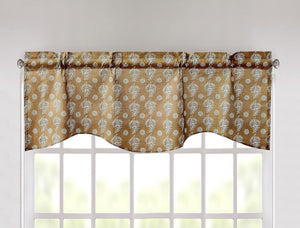 DaDalogy Bedding Bed in a Bag Bundle Set - Bohemian Paisley Dreams Floral Olive Brown Patchwork Bedspread Set (JHW885)