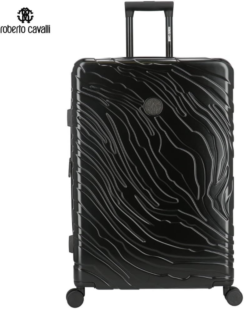 Roberto Cavalli Luxury 3-Piece Luggage Set