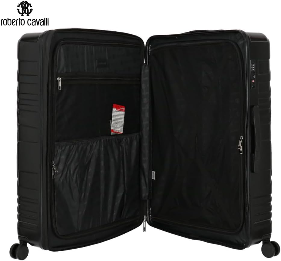 Roberto Cavalli Luxury 3-Piece Luggage Set