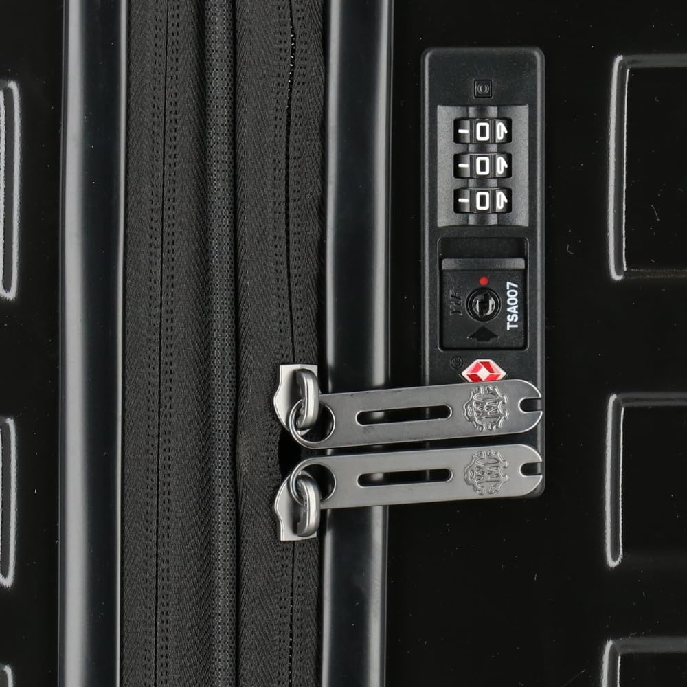 Roberto Cavalli Luxury 3-Piece Luggage Set