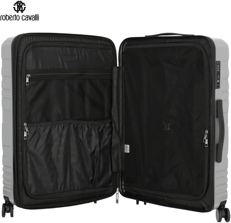 Roberto Cavalli Luxury 3-Piece Luggage Set