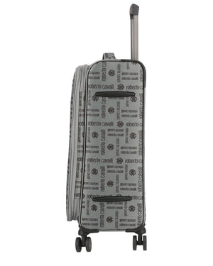 Roberto Cavalli Luxury 3 Piece Luggage Set, Expandable Hard Shell Suitcases with 8 Spinner Wheels