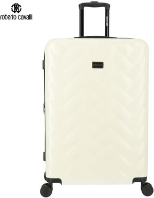 ROBERTO CAVALLI Luxury 2-Piece Hardshell Luggage Set – Carry-On & Checked Spinner Suitcases