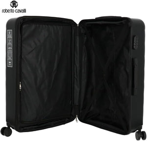 ROBERTO CAVALLI Luxury 2-Piece Hardshell Luggage Set – Carry-On & Checked Spinner Suitcases