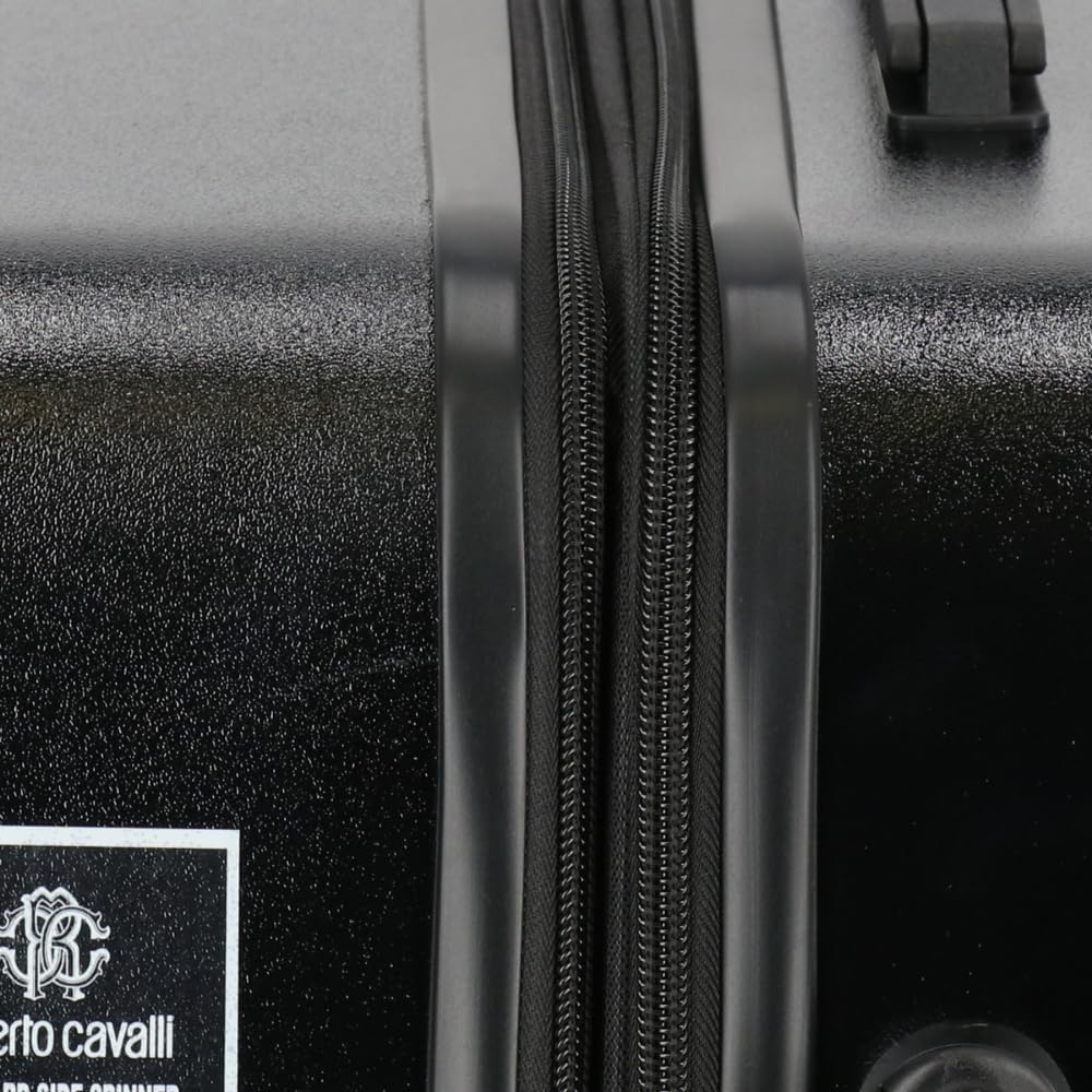 ROBERTO CAVALLI Luxury 2-Piece Hardshell Luggage Set – Carry-On & Checked Spinner Suitcases
