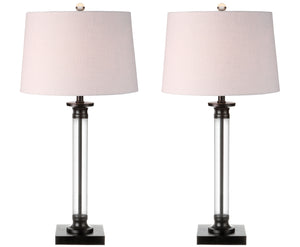 Mason Glass and Metal LED Table Lamp