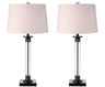 Mason Glass and Metal LED Table Lamp
