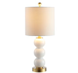 February Art Deco Stacked Sphere Glass Lamp
