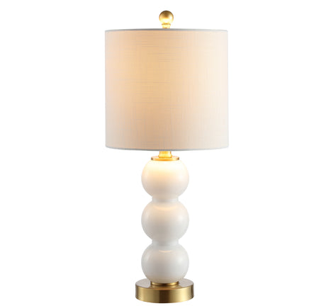 February Art Deco Stacked Sphere Glass Lamp