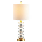 February Art Deco Stacked Sphere Glass Lamp