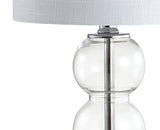 February Art Deco Stacked Sphere Glass Lamp