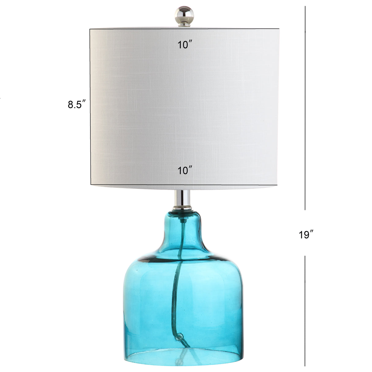 Gemma Glass Bell LED Table Lamp