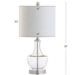 Colette Handblown Teardrop Glass Table Lamp