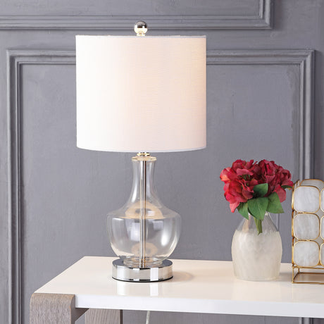 Colette Handblown Teardrop Glass Table Lamp