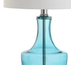 Colette Handblown Teardrop Glass Table Lamp