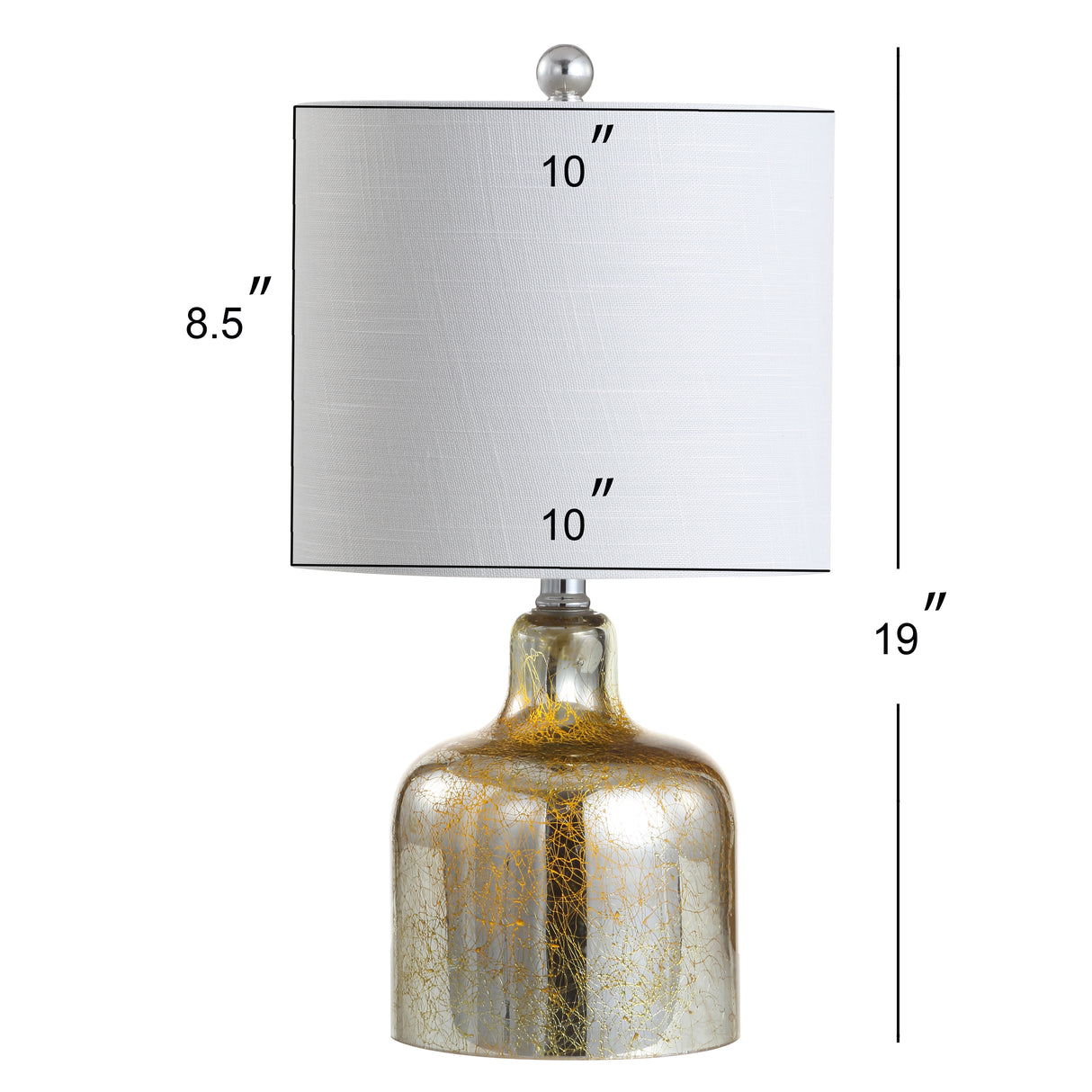 Gemma Glass Bell LED Table Lamp