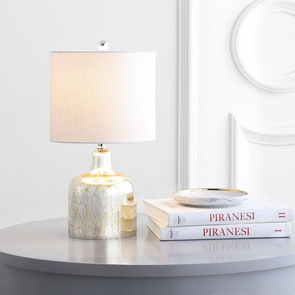 Gemma Glass Bell LED Table Lamp