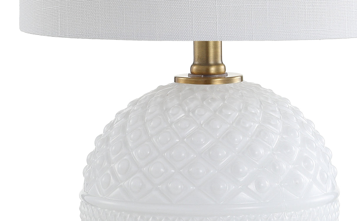 Julienne Glass/Metal LED Table Lamp