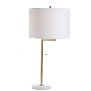 Alyssa Metal/Marble LED Table Lamp