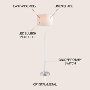 Mia-Crystal/Metal-LED-Floor-Lamp-Floor-Lamps