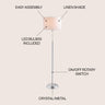 Mia-Crystal/Metal-LED-Floor-Lamp-Floor-Lamps