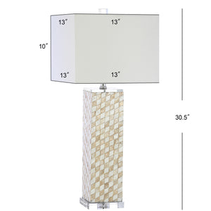Daniel Seashell/Crystal LED Table Lamp
