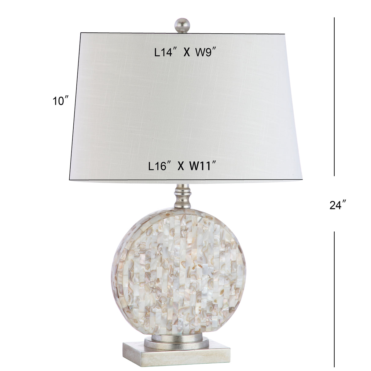 Dennis Seashell LED Table Lamp