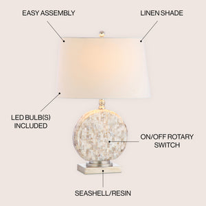 Dennis Seashell LED Table Lamp
