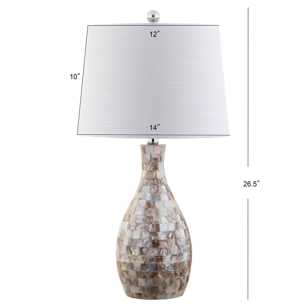Verna Seashell LED Table Lamp