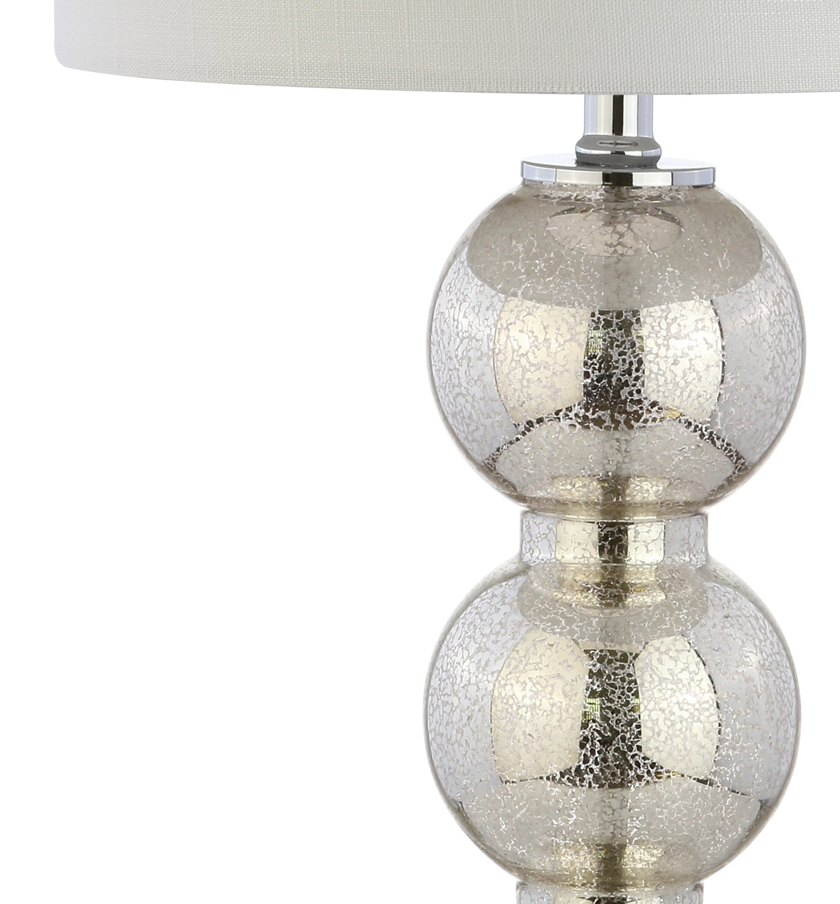 Bella Glass Triple-Sphere LED Table Lamp-Set of 2