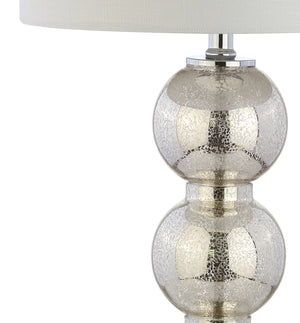 Bella Glass Triple-Sphere LED Table Lamp-Set of 2