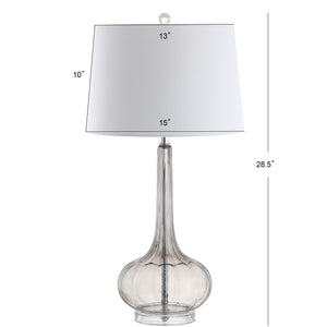 Bette Glass Teardrop LED Table Lamp-Set of 2