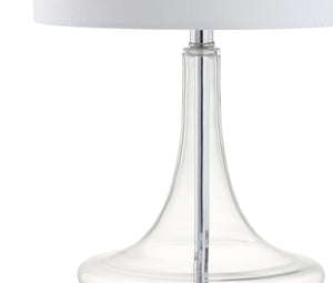 Cecile Glass Teardrop LED Table Lamp-Set of 2