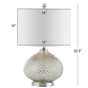 Ames LED Glass Table Lamp