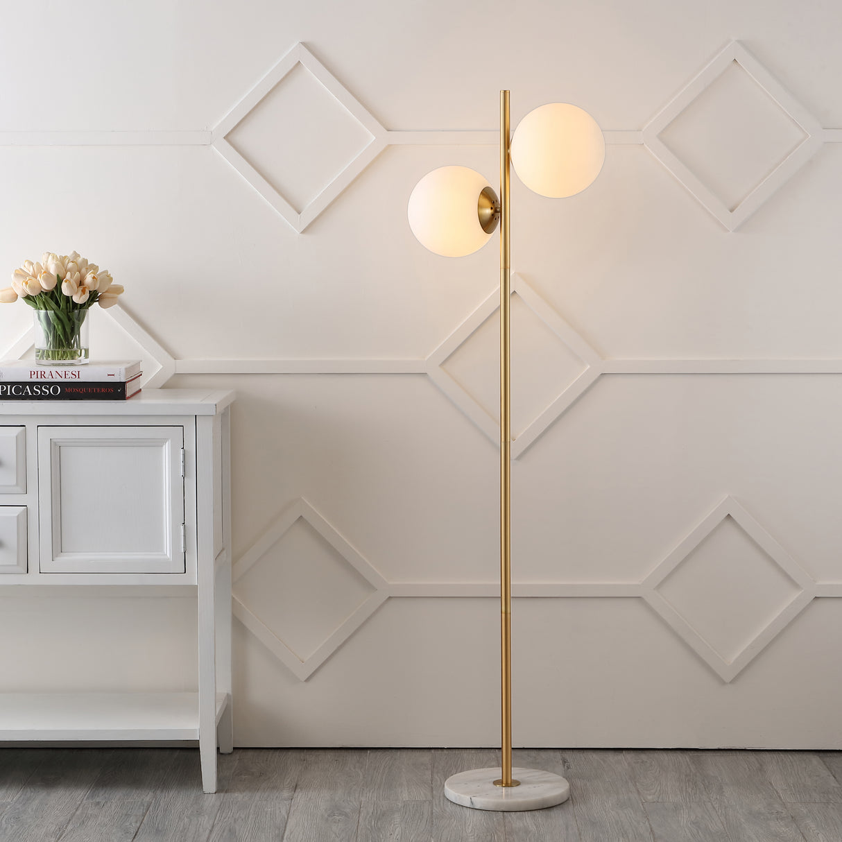 Oscar-2-Light-Modern-Parisian-Candlestick-Iron-LED-Floor-Lamp-Floor-Lamps
